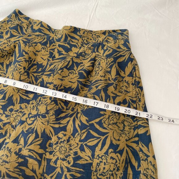 *Madewell Linen Cropped Top Shorts Set Size 8/M - Picture 15 of 16